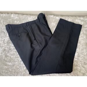 Michael Brandon Slim Fit 34 x 30 Flat Front Dress Pants Trousers